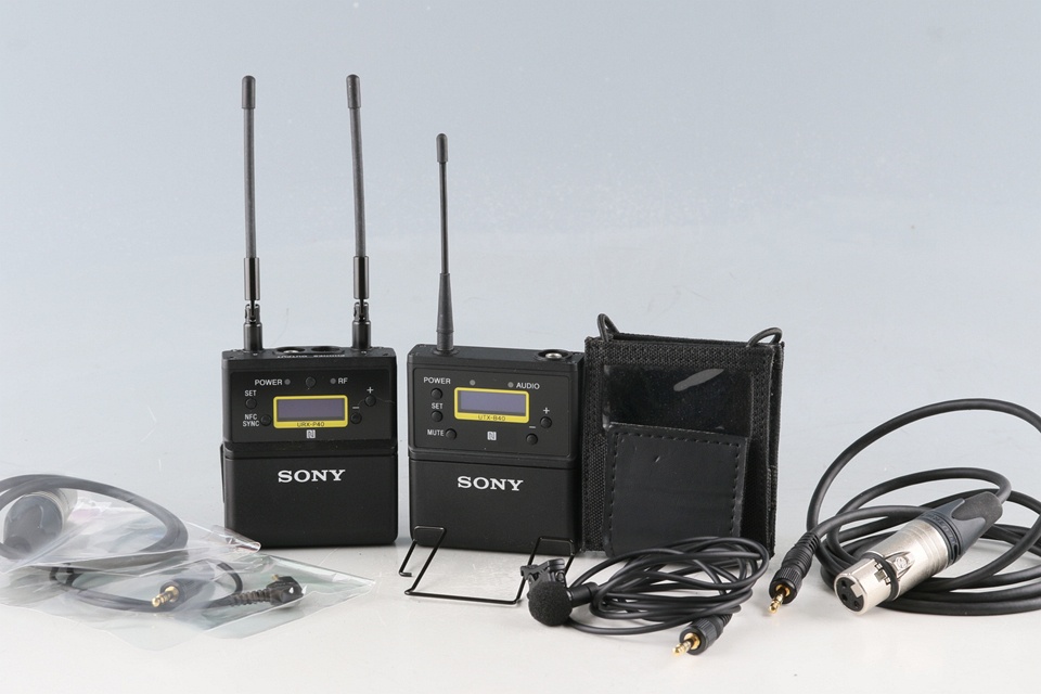 Sony UTX - B40 Bodypack Transmitter + URX - P40 Receiver Set #61766D6