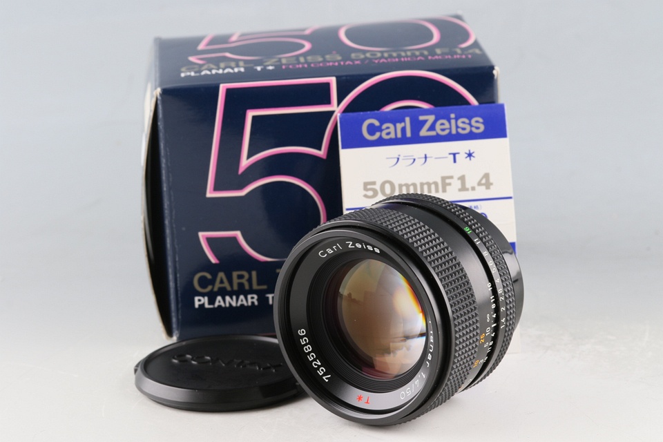 Contax Carl Zeiss Planar T* 50mm F/1.4 MMJ Lens for CY Mount With Box #61810L7
