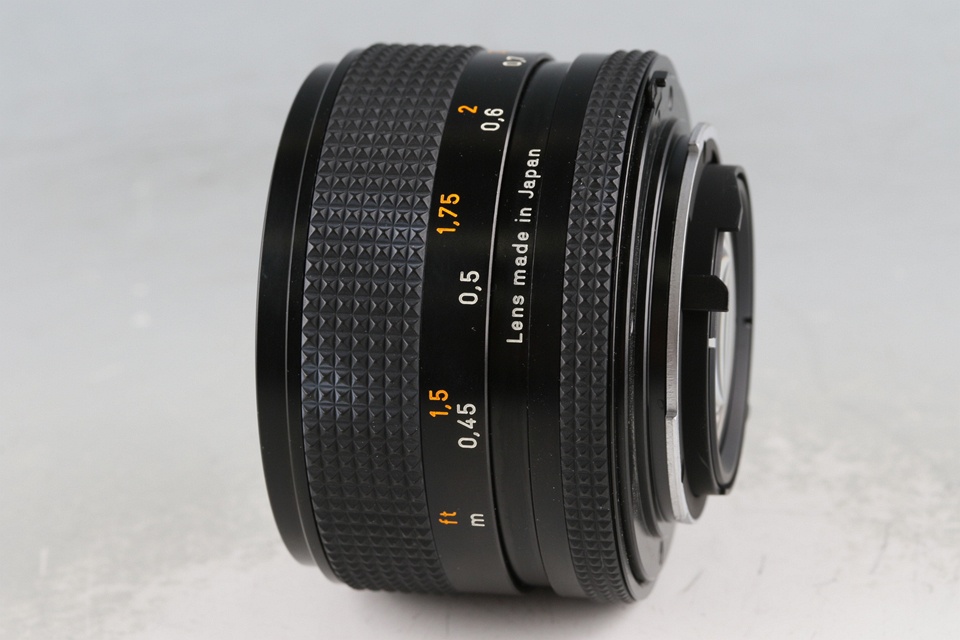 Contax Carl Zeiss Planar T* 50mm F/1.4 MMJ Lens for CY Mount With Box #61810L7