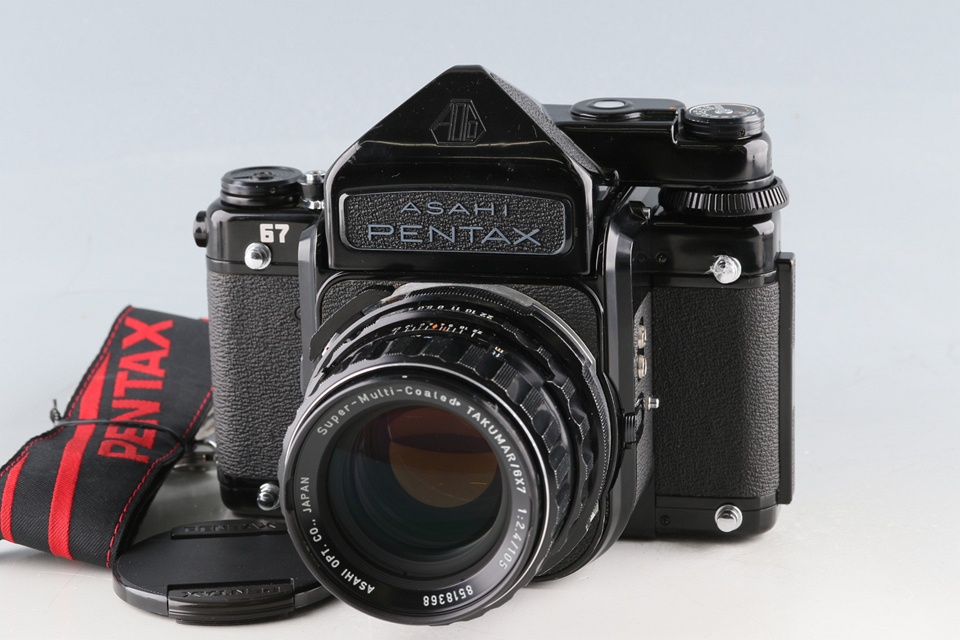 Asahi Pentax 67 TTL + SMC Takumar 6x7 105mm F/2.4 Lens #61817E3
