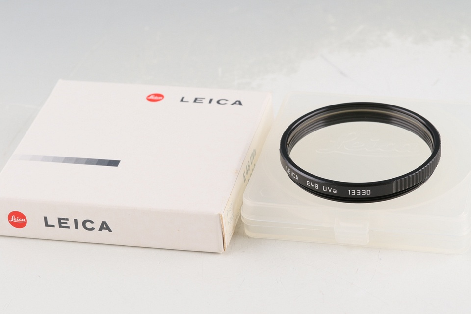 Leica 13330 E48 UVa Filter With Box #61842L1