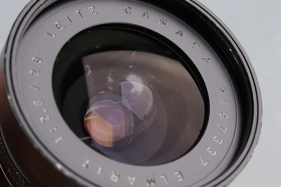 Leica Leitz Canada Elmarit 28mm F/2.8 9-Elements Lens for Leica M #62327T