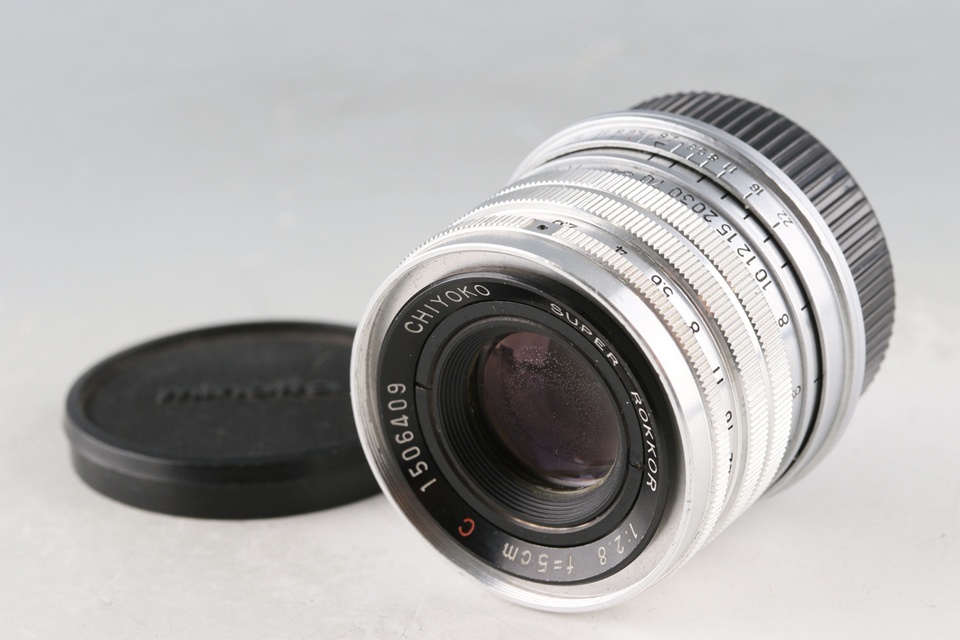 Chiyoko Super Rokkor 50mm F/2 C Lens for Leica L39 #62328C1