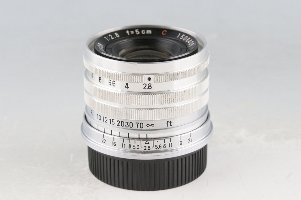 Chiyoko Super Rokkor 50mm F/2 C Lens for Leica L39 #62328C1