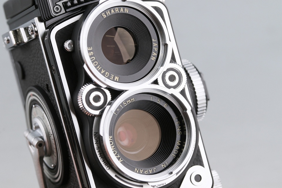 Sharan Rolleiflex 2.8F Model Classic Camera Collection + Strobe With Box #62333L8