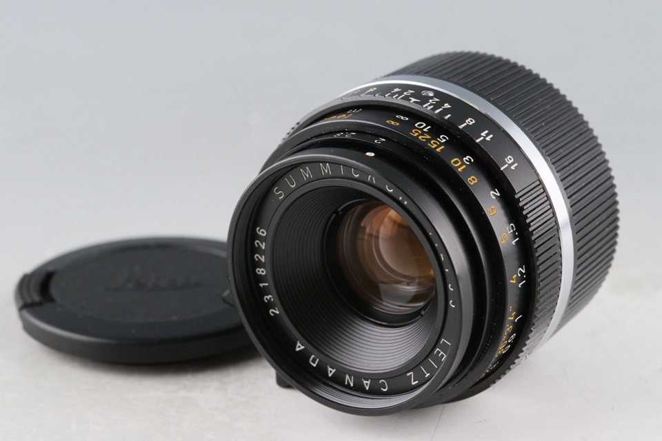 Leica Leitz Canada Summicron 35mm F/2 6-Elements Lens for Leica M #62547T