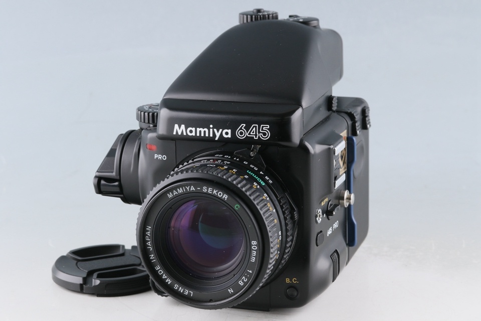 Mamiya 645 Pro + Mamiya-Sekor C 80mm F/2.8 N Lens #62747E1