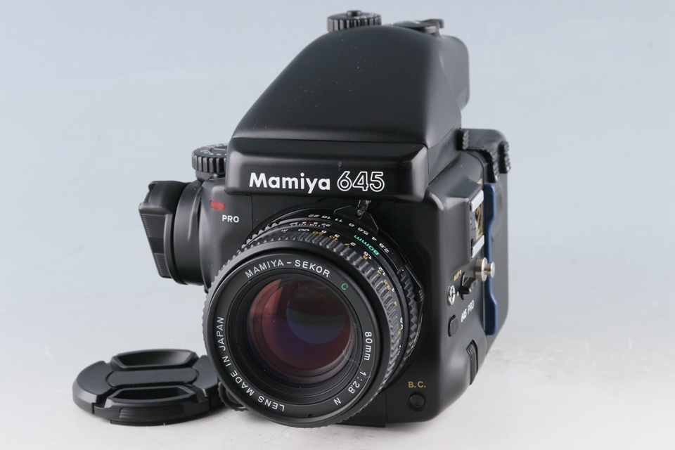Mamiya 645 Pro + Mamiya-Sekor C 80mm F/2.8 N Lens #62748E1