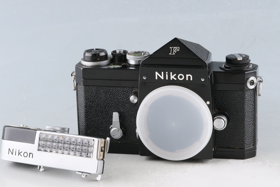 Nikon F 35mm SLR Film Camera + Exposure Meter #63016D3