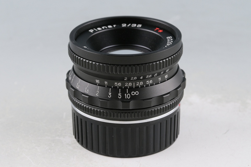 Contax Carl Zeiss Planar T* 35mm F/2 Lens Moditied to Leica M #63105E5