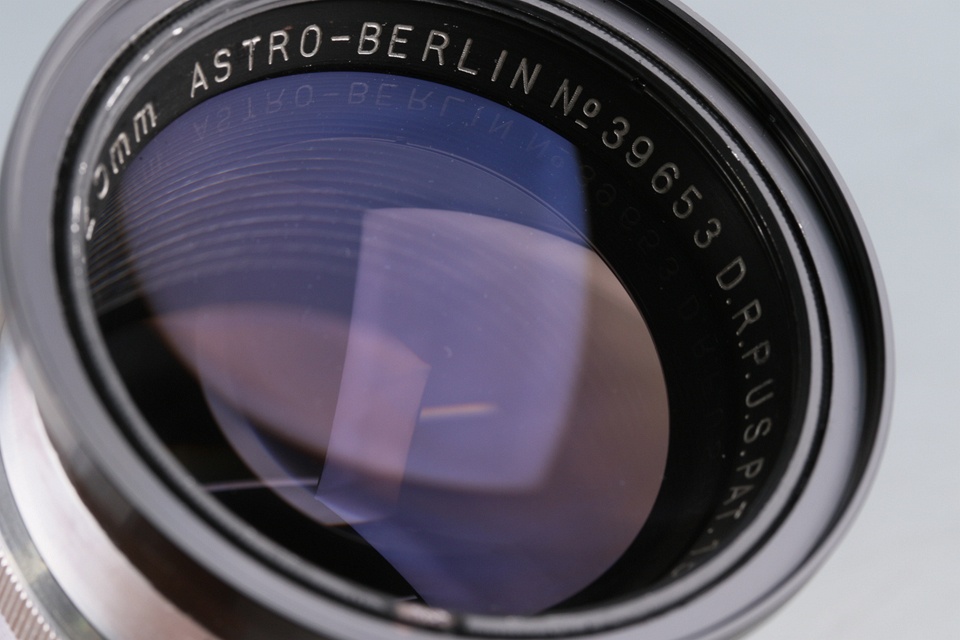 Astro-Berlin Pan-Tachar 125mm F/2.3 Lens Moditied to Leica R #63139E6