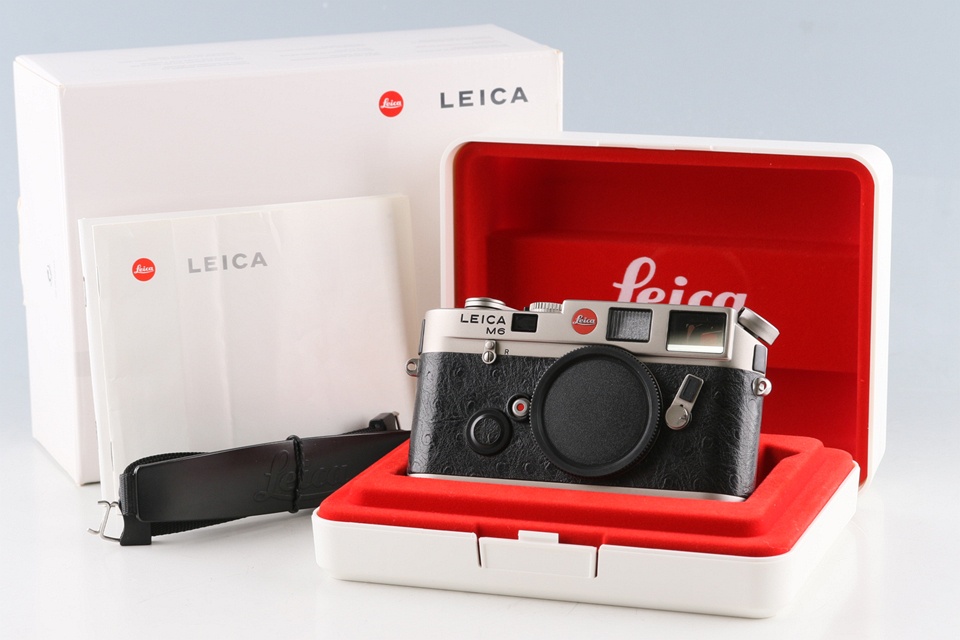 Leica M6 Titanium 35mm Rangefinder Film Camera With Box #63153L1