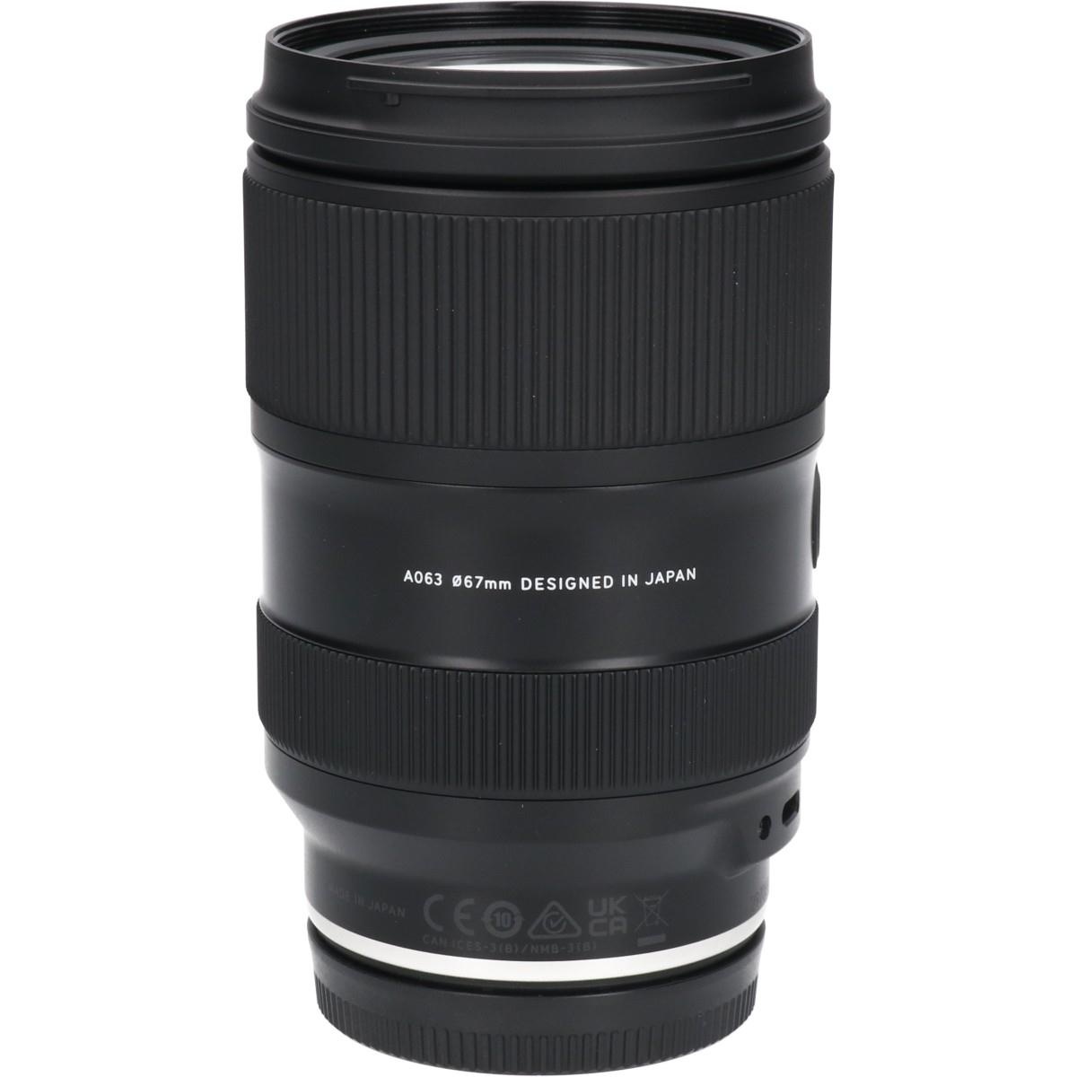 ソニーE28-75/2.8DI IIIVXD G2