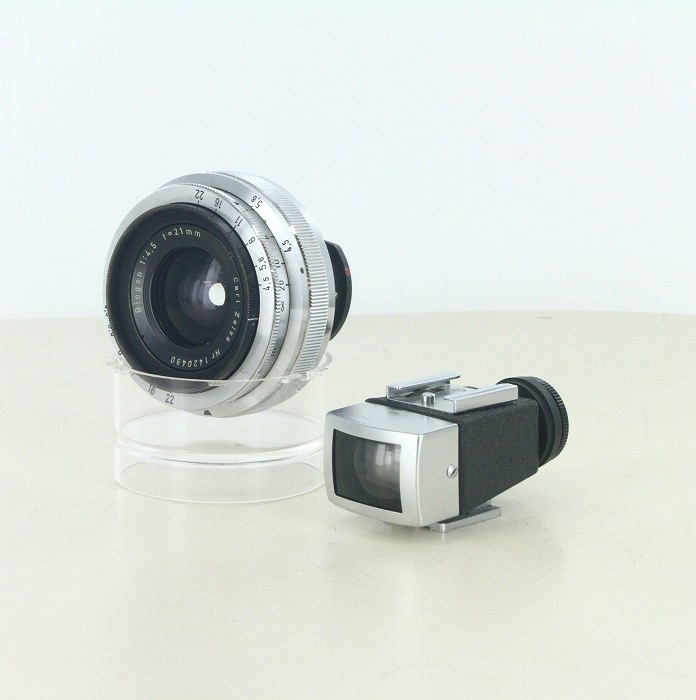 ツアイス Biogon 21/4.5+21mmファインダー(RFコンタックス)