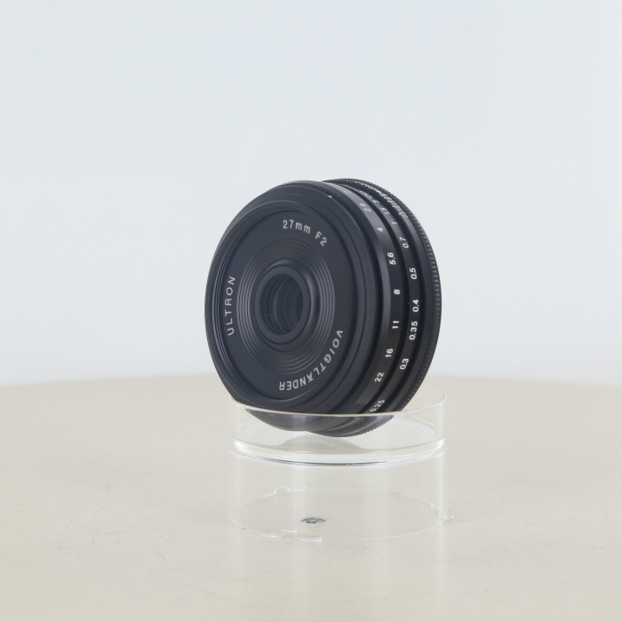 フォクトレンダー ウルトロン 27/2 ブラック フジ用