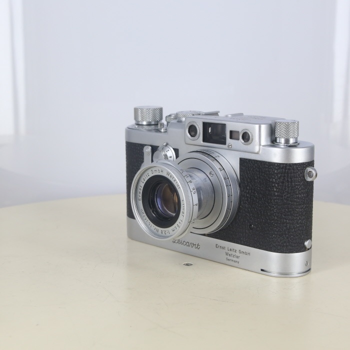 Barnack IIIg+ライカビット+エルマーL50/2.8(沈胴)