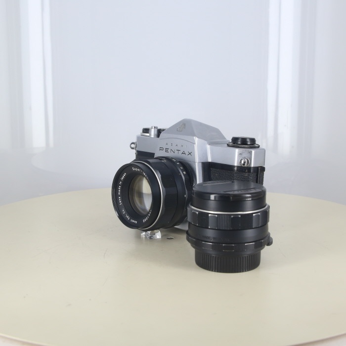 ペンタックス SL+ST55/1.8+SMCT35/3.5