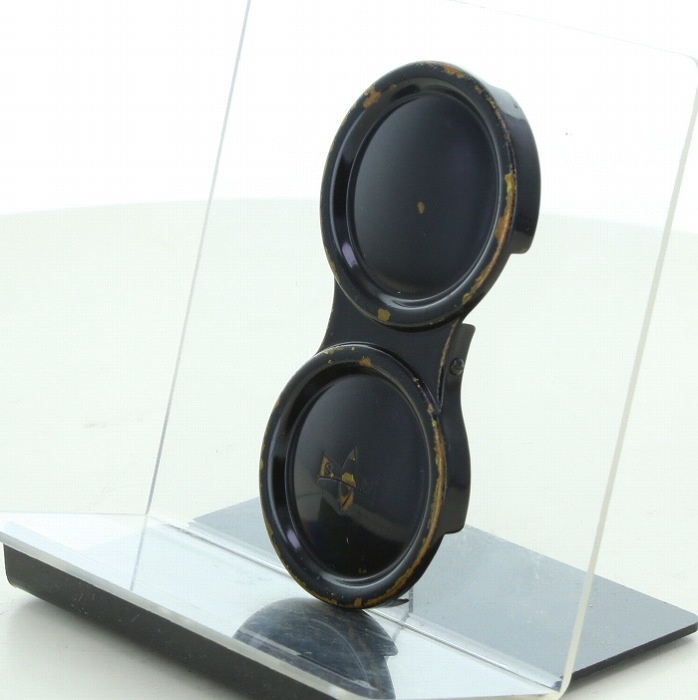 マミヤ TLR用フロントキャップ ブラック