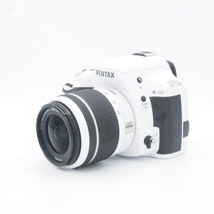 ペンタックス K-50 DAL18-55WR レンズキット ホワイト