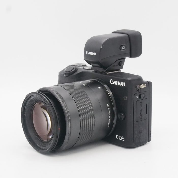 キヤノン EOS M3/EF-M18-55 IS STM EVFキツト ブラツク