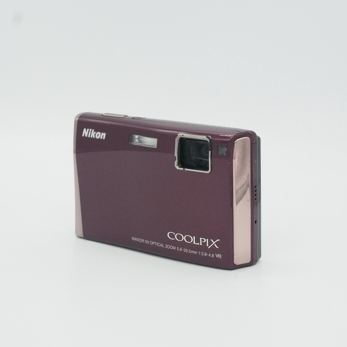 ニコン COOLPIX S60 ワインレツド