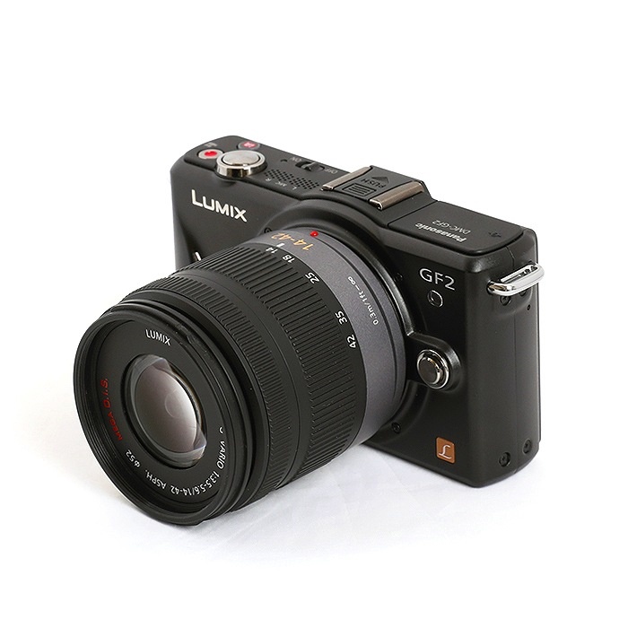パナソニック LUMIX DMC GF2 ブラック+ G VARIO 14-42/3.5-5.6 ASPH