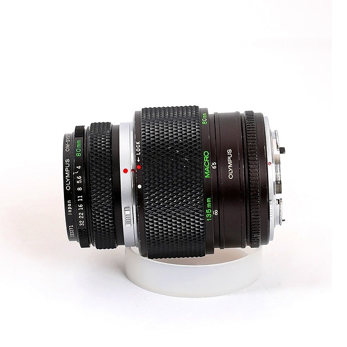 オリンパス ズイコー MC オート-1:1 マクロ 80/4 +オートエクステンションチューブ65-116