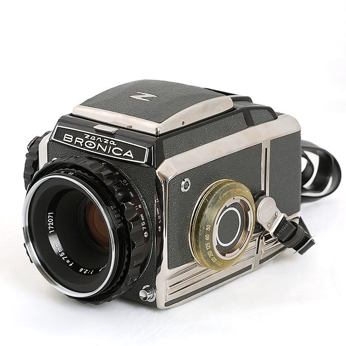 ブロニカ S2 後期 +ニッコールP 75/2.8 +マガジン