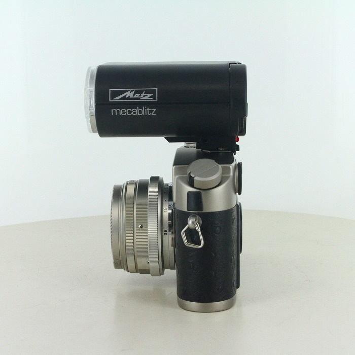 ライカ M6 チタン + ビオゴン 28/2.8(Lマウント改造) + メッツ製ストロボ