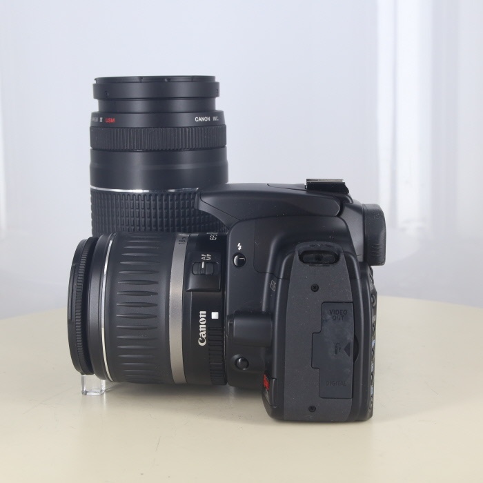 キヤノン REBEL XTi+EFS18-55/3.5-5.6II+EFS75-300/4-5.6III