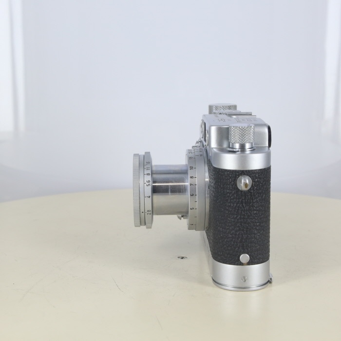 Barnack IIIg+ライカビット+エルマーL50/2.8(沈胴)