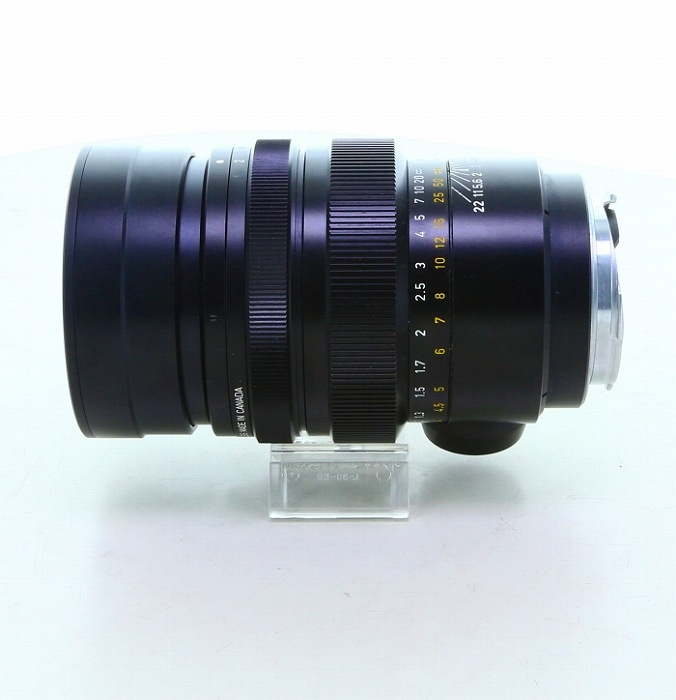 ライカ ズミクロン M90/2 E48 フード組込 ブラッククローム