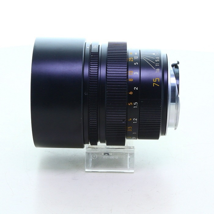 ライカ ズミルックス M75/1.4 レンズフード組込ブラック