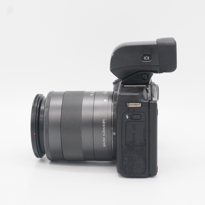 キヤノン EOS M3/EF-M18-55 IS STM EVFキツト ブラツク