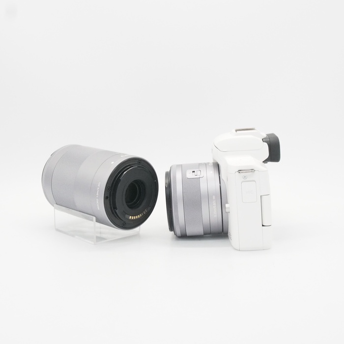 キヤノン EOS KISS M2 ダブルズームキツト ホワイト