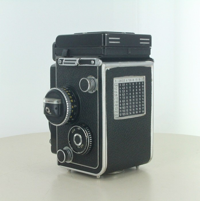 ローライ Rolleiflex 3.5F(クセノタール75/3.5) ホワイトフェイス 露出計付