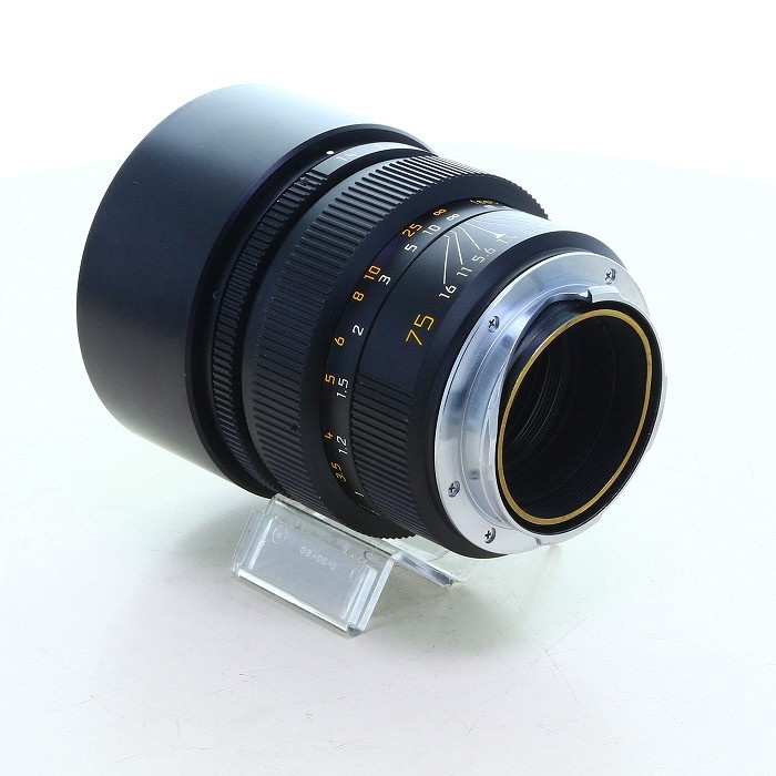 ライカ ズミルックス M75/1.4 レンズフード組込ブラック