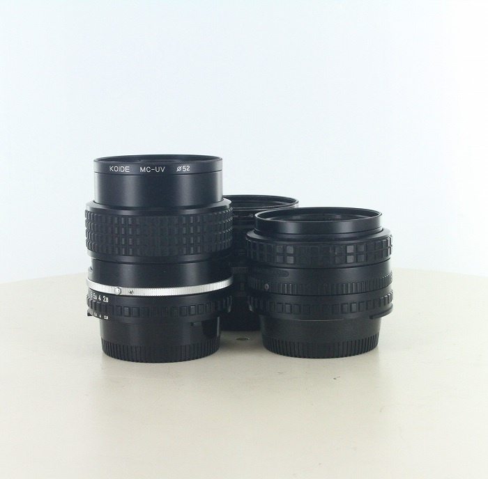ニコン シリーズE 28/2.8 + 35/2.5 + 100/2.8