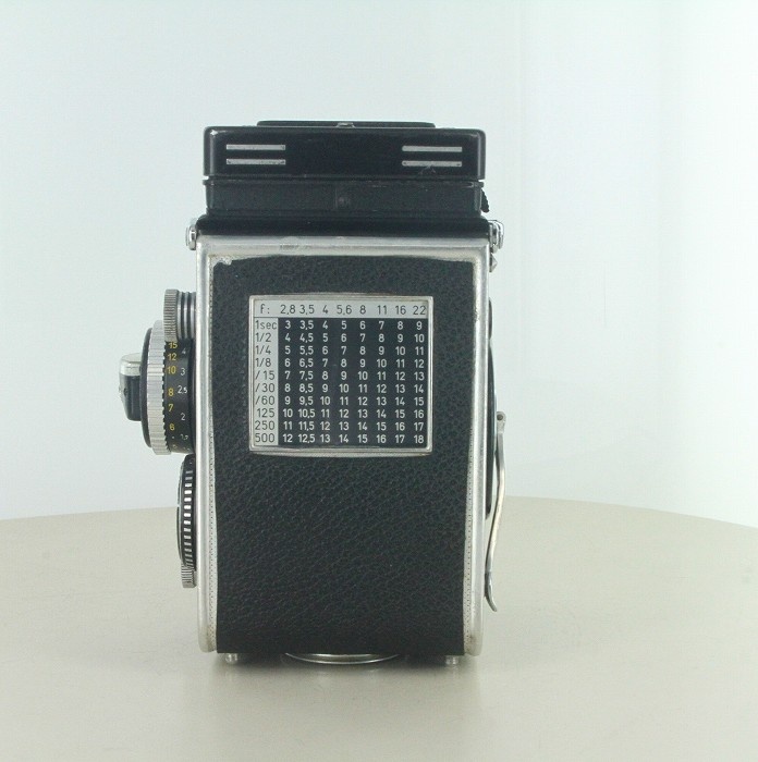ローライ Rolleiflex 3.5F(クセノタール75/3.5) ホワイトフェイス 露出計付