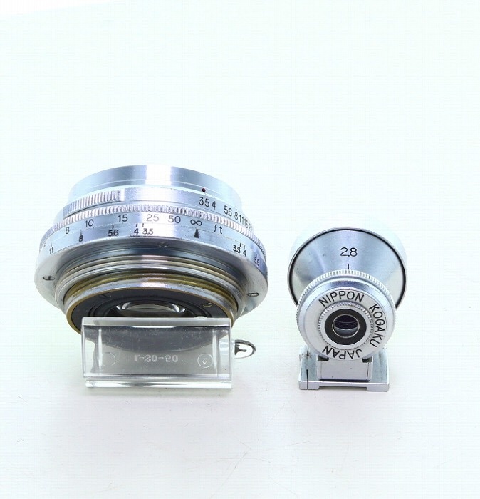 キヤノン L28/3.5+ニコンファインダー