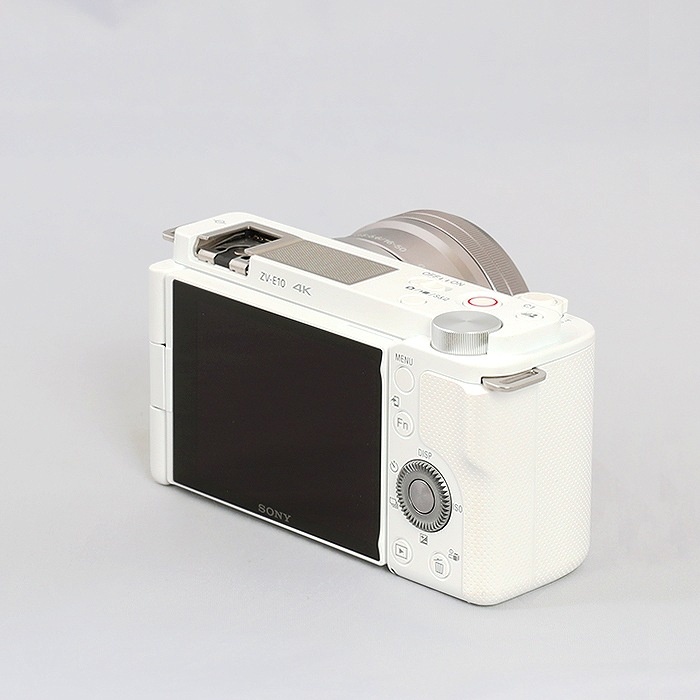 ソニー VLOGCAM ZV-E10L W パワーズームレンズキット ホワイト