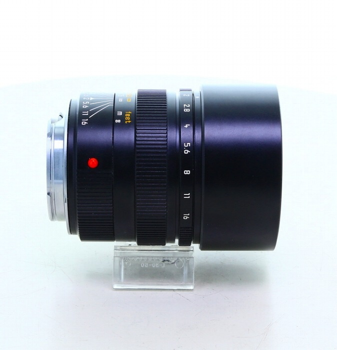 ライカ ズミクロン M90/2 E55 フード組込 ブラッククローム