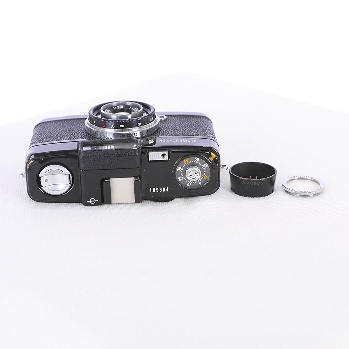 オリンパス OLYMPUS-PEN S オリジナルブラックペイント(D.Zuiko3cm/2.8)