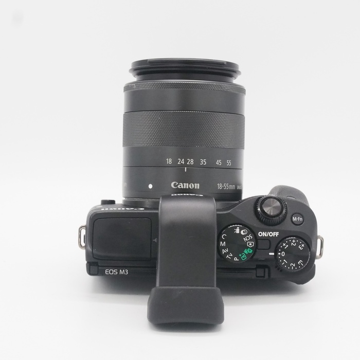 キヤノン EOS M3/EF-M18-55 IS STM EVFキツト ブラツク