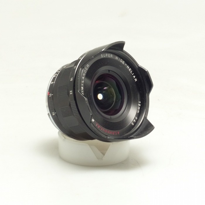 フォクトレンダー スーパーワイドヘリアー 15/F4.5 ASPHERICAL III VM ブラック