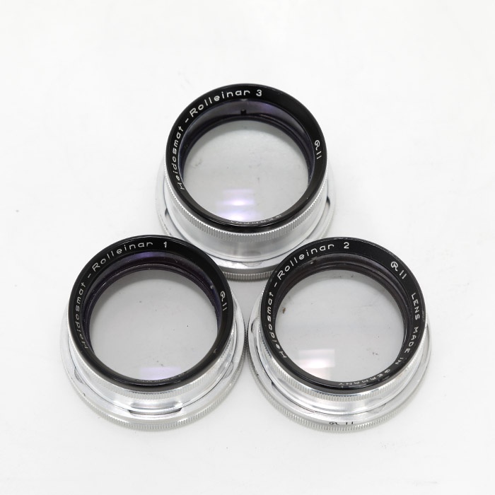 ローライ ローライフレックス用 ローライナー タイプII 1-3 3点セット