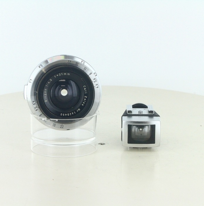 ツアイス Biogon 21/4.5+21mmファインダー(RFコンタックス)