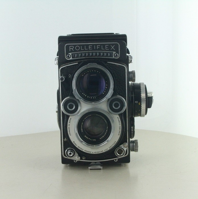 ローライ Rolleiflex 3.5F(クセノタール75/3.5) ホワイトフェイス 露出計付