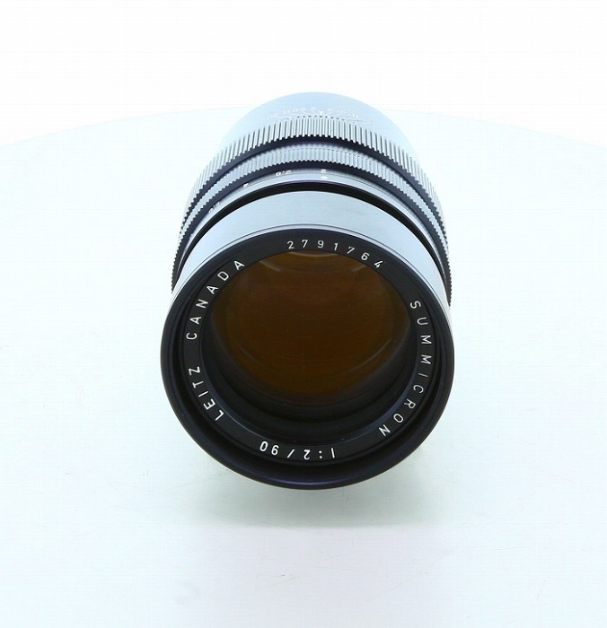 ライカ ズミクロン M90/2 E48 フード組込 ブラッククローム