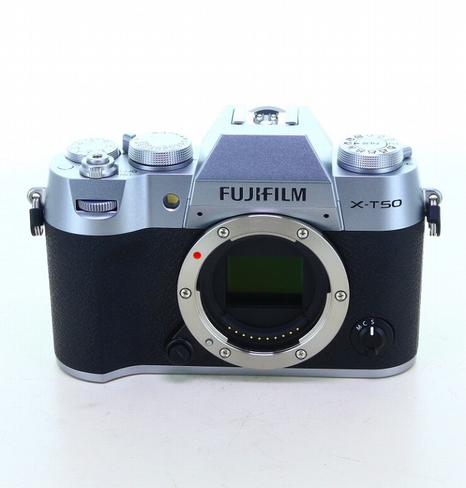 フジフイルム X-T50 シルバー ボデイ